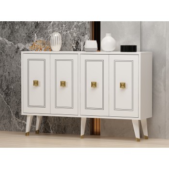 Console Hartın - White, Gold White
Gold