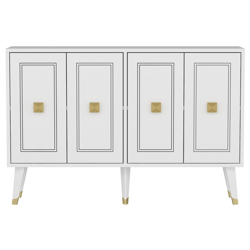 Console Hartın - White, Gold White
Gold