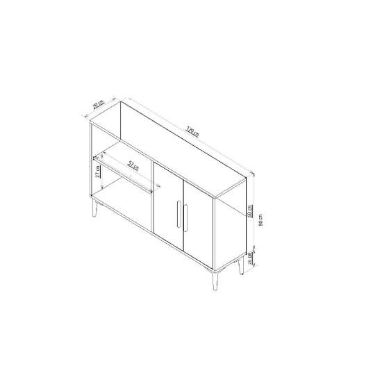 Console Hartın - White, Gold White
Gold Console Hartın - White, Gold White
Gold