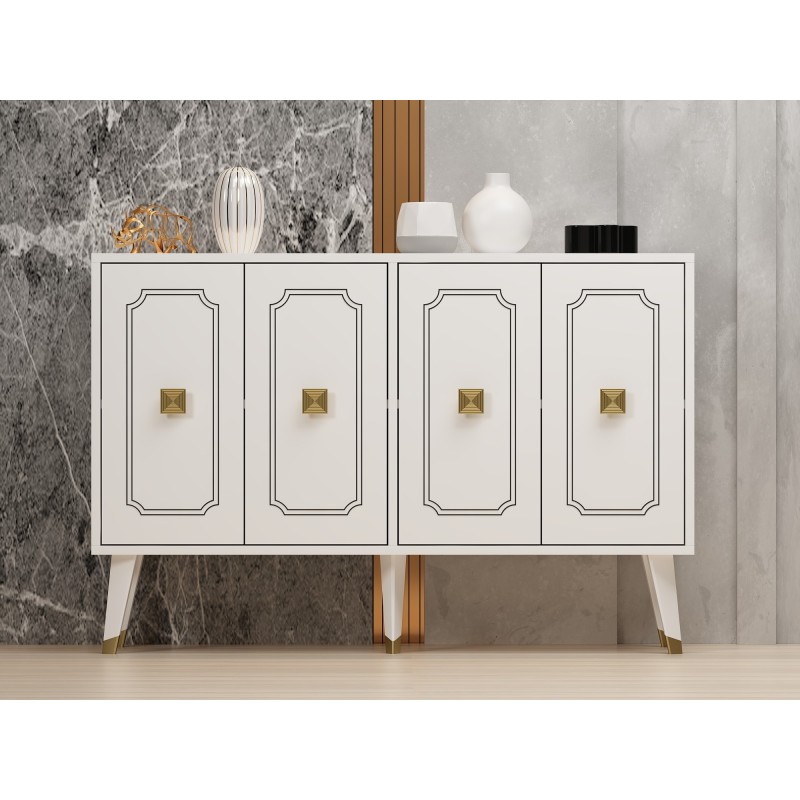 Console Roland - White, Gold White
Gold