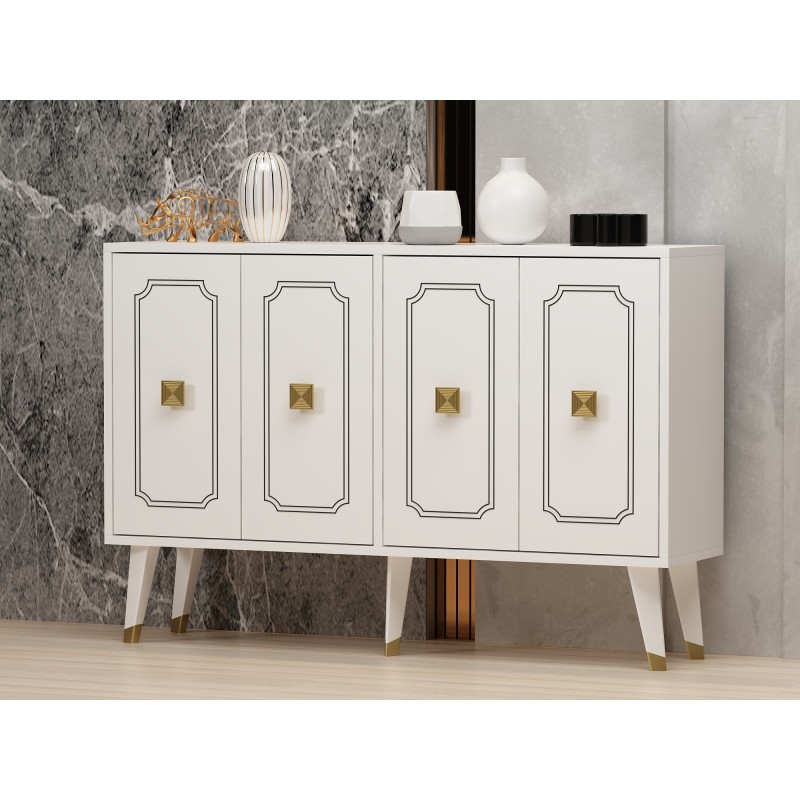 Console Roland - White, Gold White
Gold