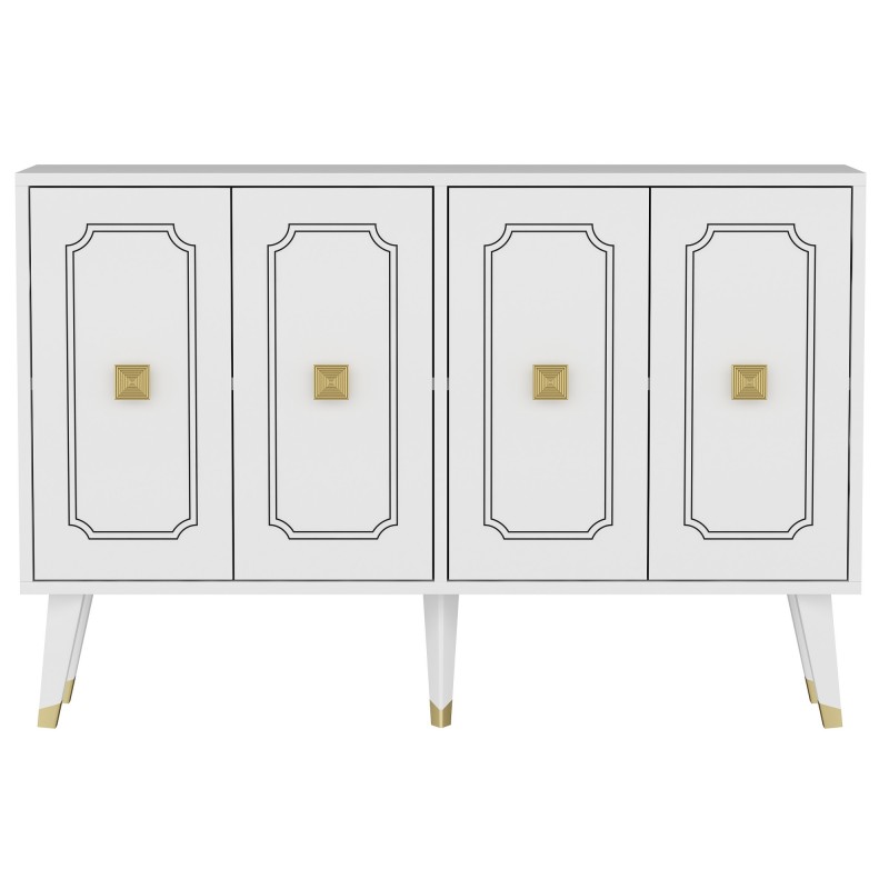 Console Roland - White, Gold White
Gold