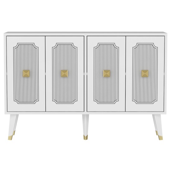 Console Derasi - White, Gold White
Gold Console Derasi - White, Gold White
Gold