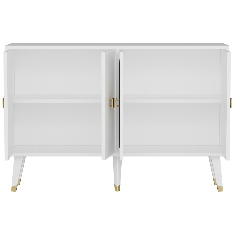 Console Derasi - White, Gold White
Gold
