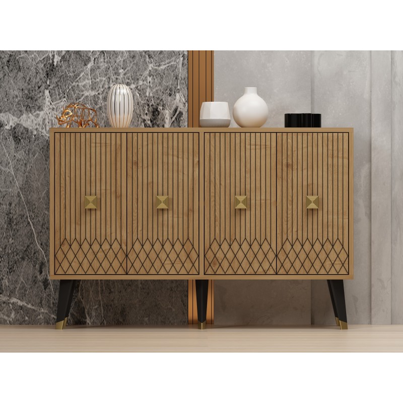 Console Carbın - Sapphire Oak, Gold Sapphire Oak
Gold