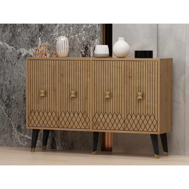 Console Carbın - Sapphire Oak, Gold Sapphire Oak
Gold
