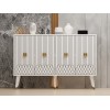 Console Carbın - White, Gold White
Gold