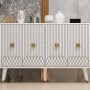 Console Carbın - White, Gold White
Gold