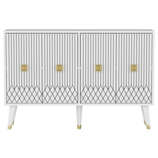 Console Carbın - White, Gold White
Gold Console Carbın - White, Gold White
Gold