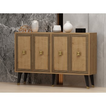 Console Ansel - Sapphire Oak, Gold Sapphire Oak
Gold