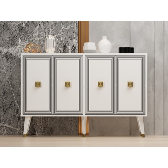 Console Ansel - White, Gold White
Gold Console Ansel - White, Gold White
Gold