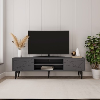 TV Stand Brendon - Anthracite Anthracite