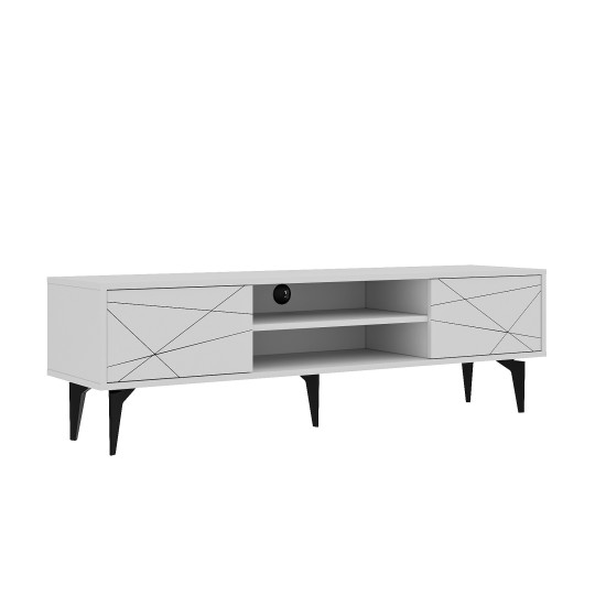 TV Stand Brendon - White White TV Stand Brendon - White White