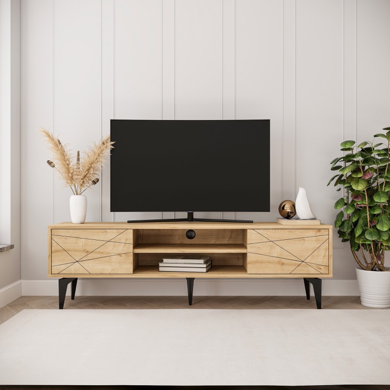 TV Stand Brendon - Sapphire Oak Sapphire Oak