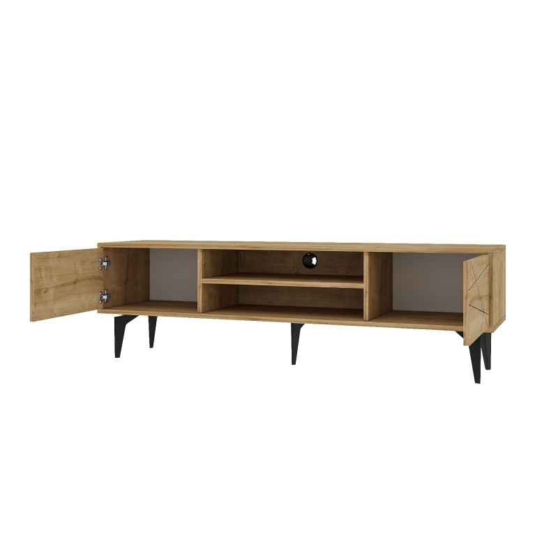 TV Stand Brendon - Sapphire Oak Sapphire Oak