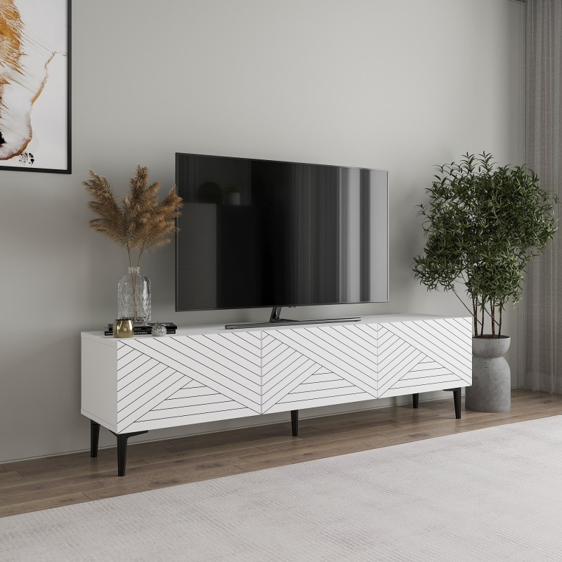 TV Stand Felix - White White