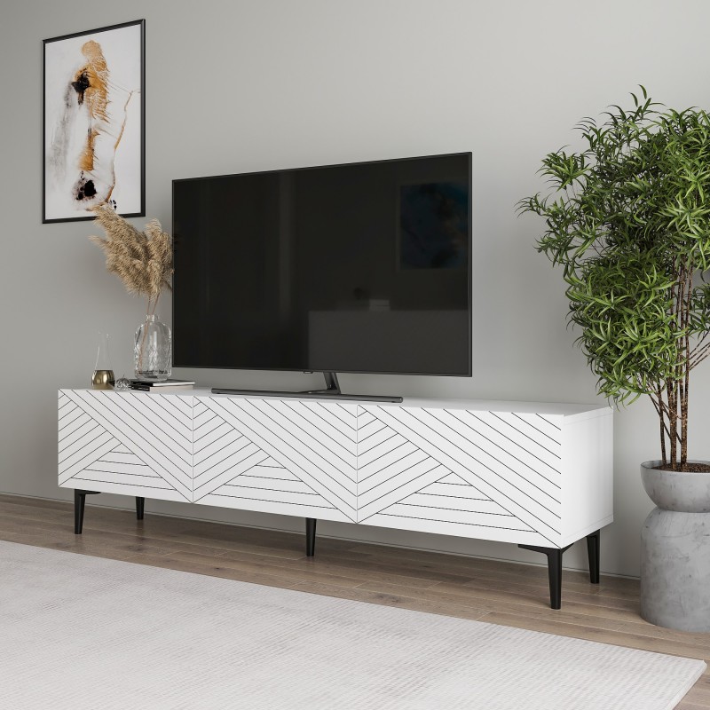 TV Stand Felix - White White