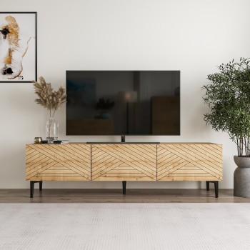 TV Stand Felix - Sapphire Oak Sapphire Oak