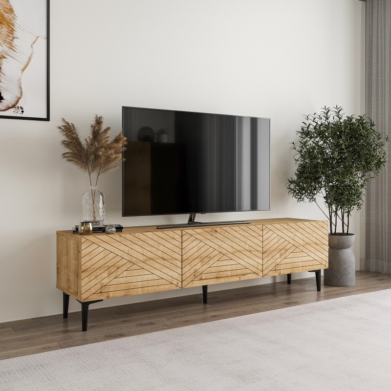TV Stand Felix - Sapphire Oak Sapphire Oak