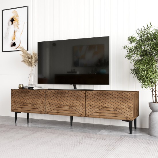TV Stand Felix - Walnut Walnut TV Stand Felix - Walnut Walnut