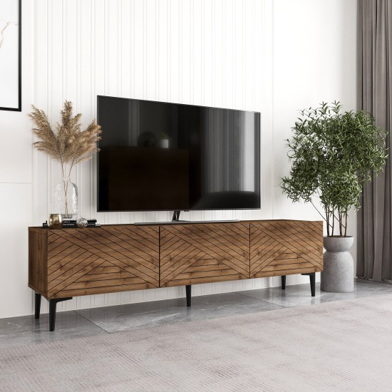 TV Stand Felix - Walnut Walnut TV Stand Felix - Walnut Walnut