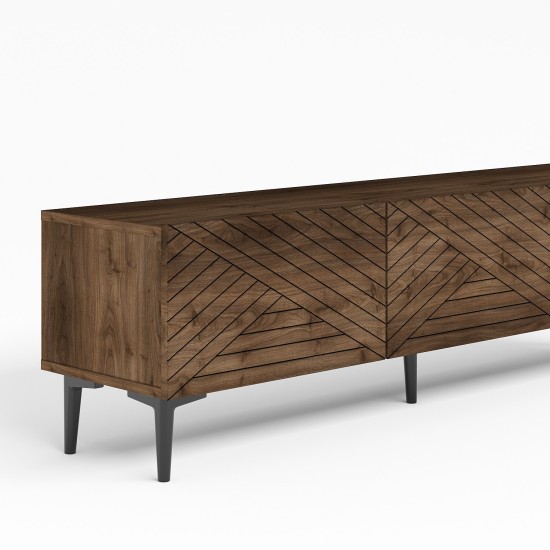 TV Stand Felix - Walnut Walnut TV Stand Felix - Walnut Walnut