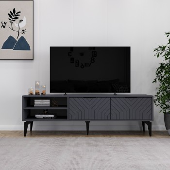 TV Stand Regina - Anthracite Anthracite