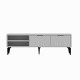TV Stand Regina - White White TV Stand Regina - White White