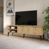 TV Stand Regina - Sapphire Oak Sapphire Oak