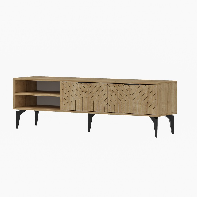 TV Stand Regina - Sapphire Oak Sapphire Oak