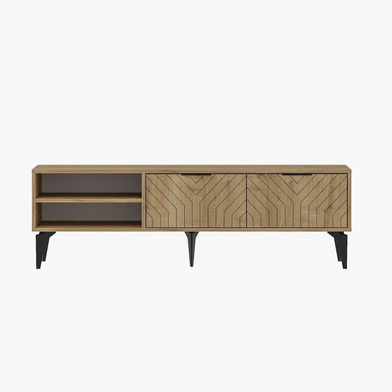 TV Stand Regina - Sapphire Oak Sapphire Oak