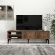 TV Stand Regina - Walnut Walnut TV Stand Regina - Walnut Walnut