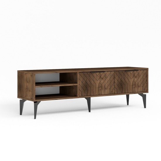 TV Stand Regina - Walnut Walnut TV Stand Regina - Walnut Walnut