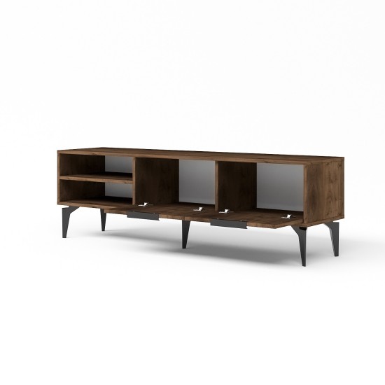 TV Stand Regina - Walnut Walnut TV Stand Regina - Walnut Walnut