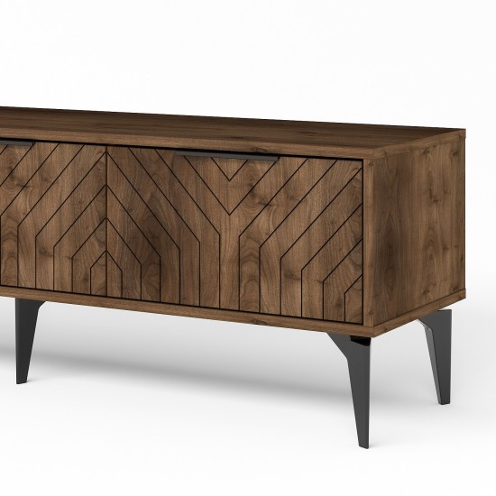 TV Stand Regina - Walnut Walnut TV Stand Regina - Walnut Walnut