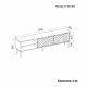 TV Stand Regina - Walnut Walnut TV Stand Regina - Walnut Walnut