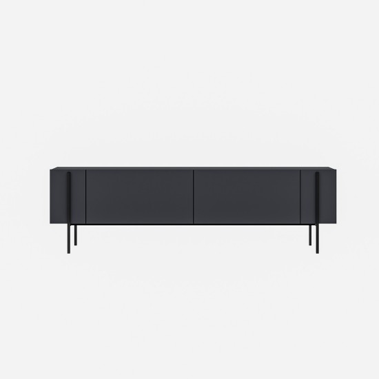TV Stand Herman - Anthracite Anthracite TV Stand Herman - Anthracite Anthracite