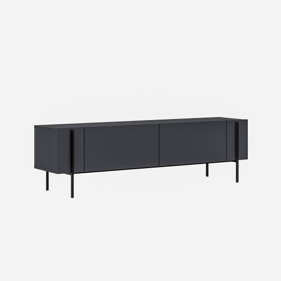 TV Stand Herman - Anthracite Anthracite TV Stand Herman - Anthracite Anthracite
