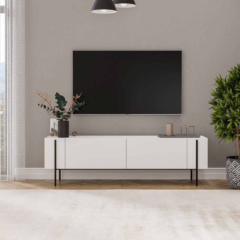 TV Stand Herman - White White