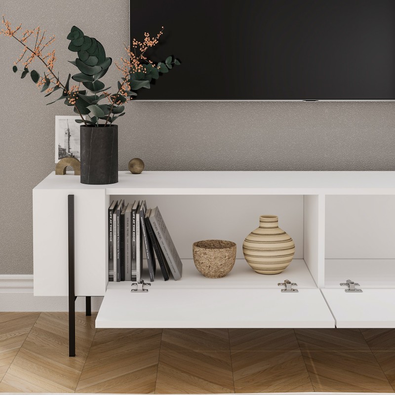 TV Stand Herman - White White