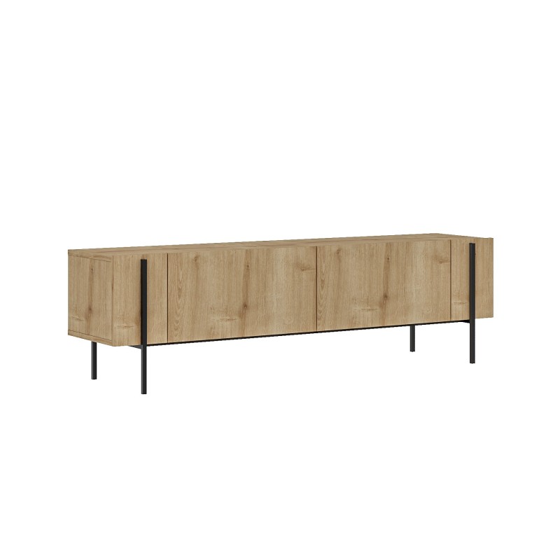 TV Stand Herman - Sapphire Oak Sapphire Oak