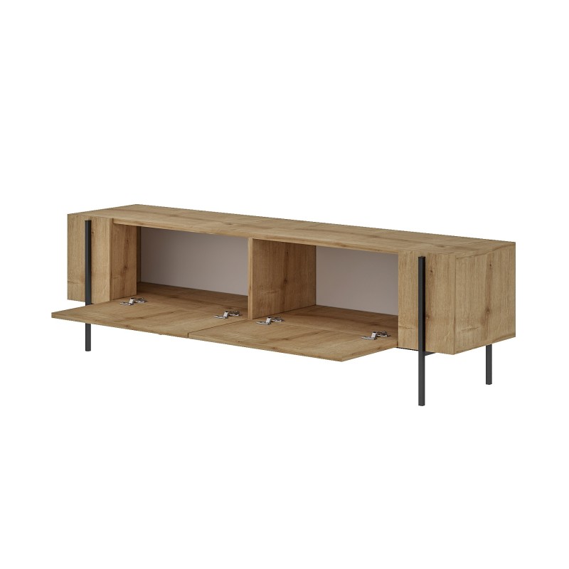 TV Stand Herman - Sapphire Oak Sapphire Oak