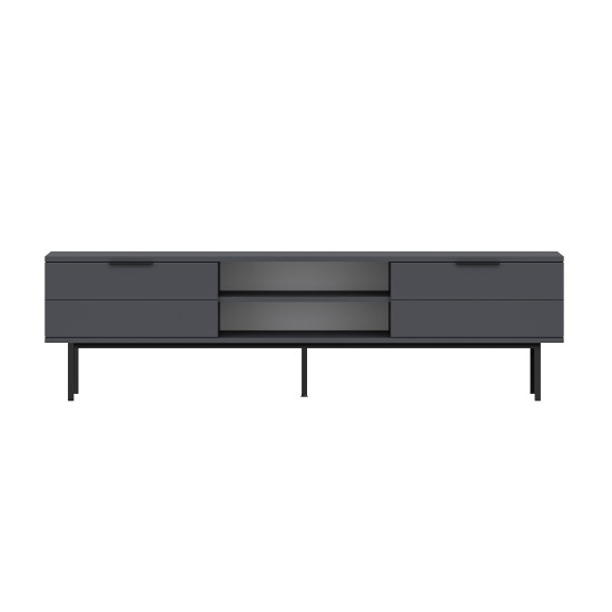 TV Stand Paul - Anthracite Anthracite TV Stand Paul - Anthracite Anthracite