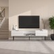 TV Stand Paul - White White TV Stand Paul - White White