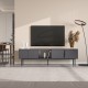 TV Stand Ramsey - Anthracite Anthracite TV Stand Ramsey - Anthracite Anthracite