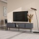TV Stand Ramsey - Anthracite Anthracite TV Stand Ramsey - Anthracite Anthracite