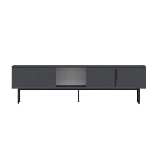 TV Stand Ramsey - Anthracite Anthracite TV Stand Ramsey - Anthracite Anthracite