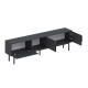 TV Stand Ramsey - Anthracite Anthracite TV Stand Ramsey - Anthracite Anthracite