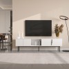 TV Stand Ramsey - White White