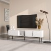 TV Stand Ramsey - White White